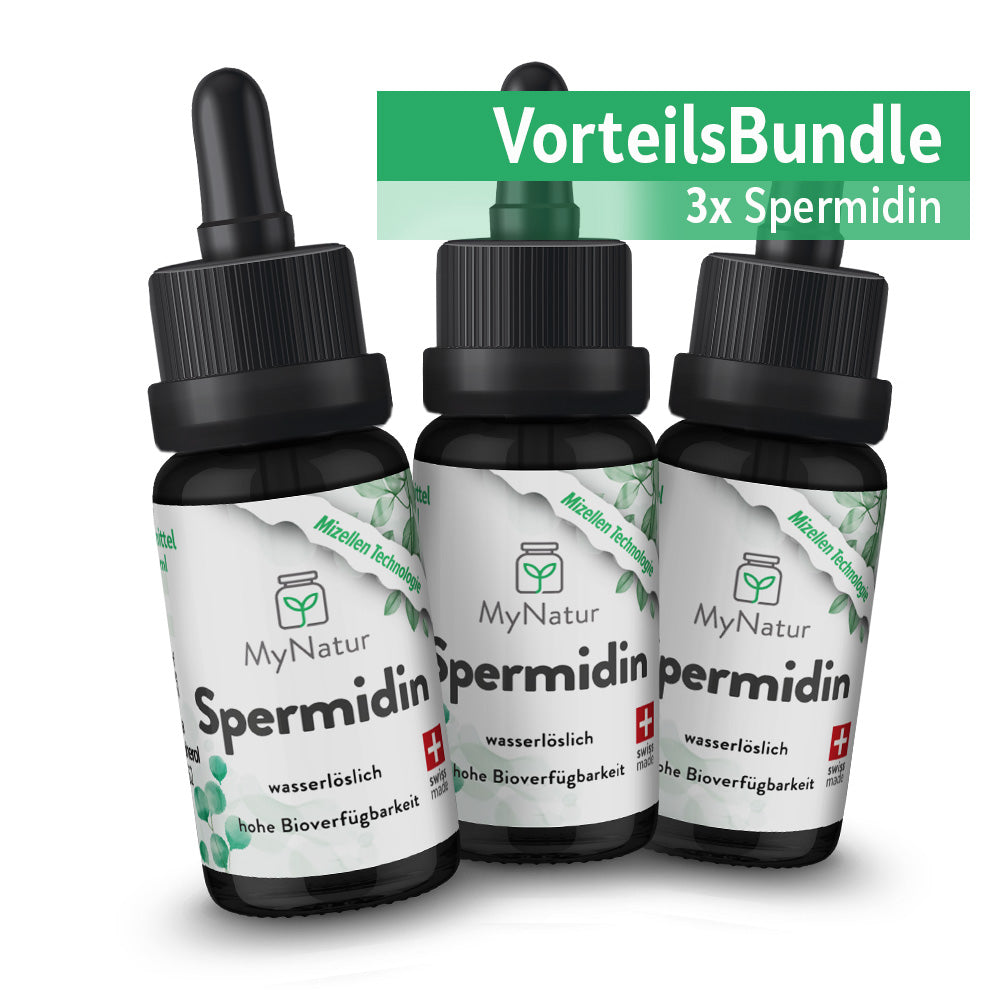 MyNatur Dreimal Spermidin Vorteilsbundle gĂĽnstiger