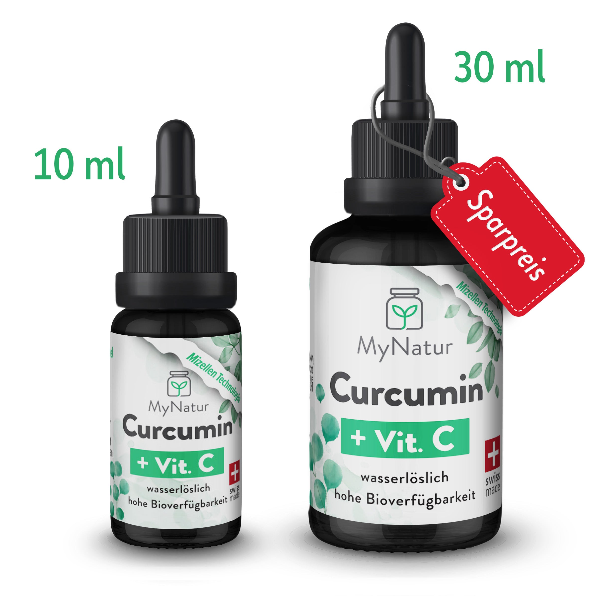 MyNatur Curcuma und Vitamin C Mizellen Technologie Hohe Bioverfügbarkeit