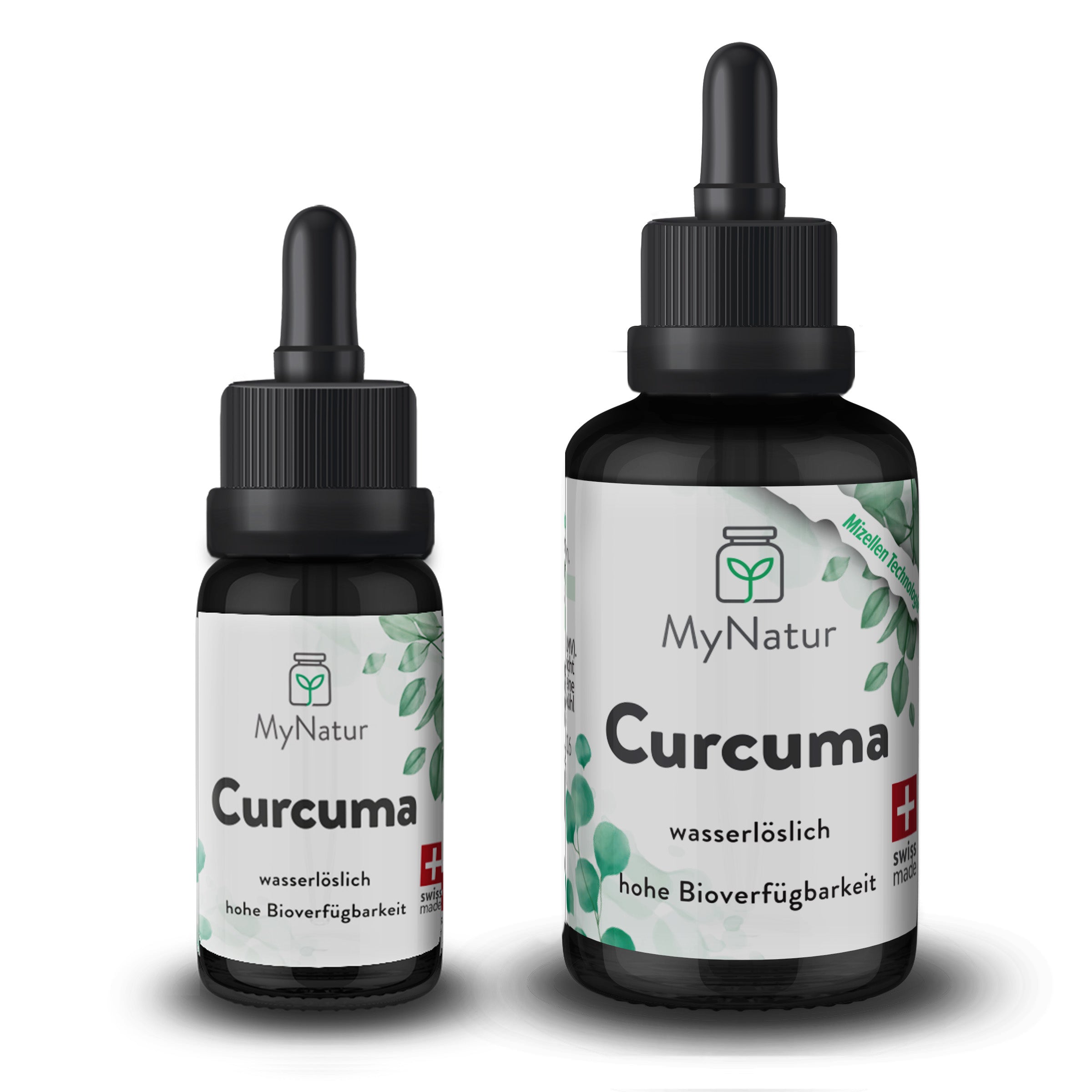 MyNatur Curcuma 10ml 30ml Mizellen Technologie