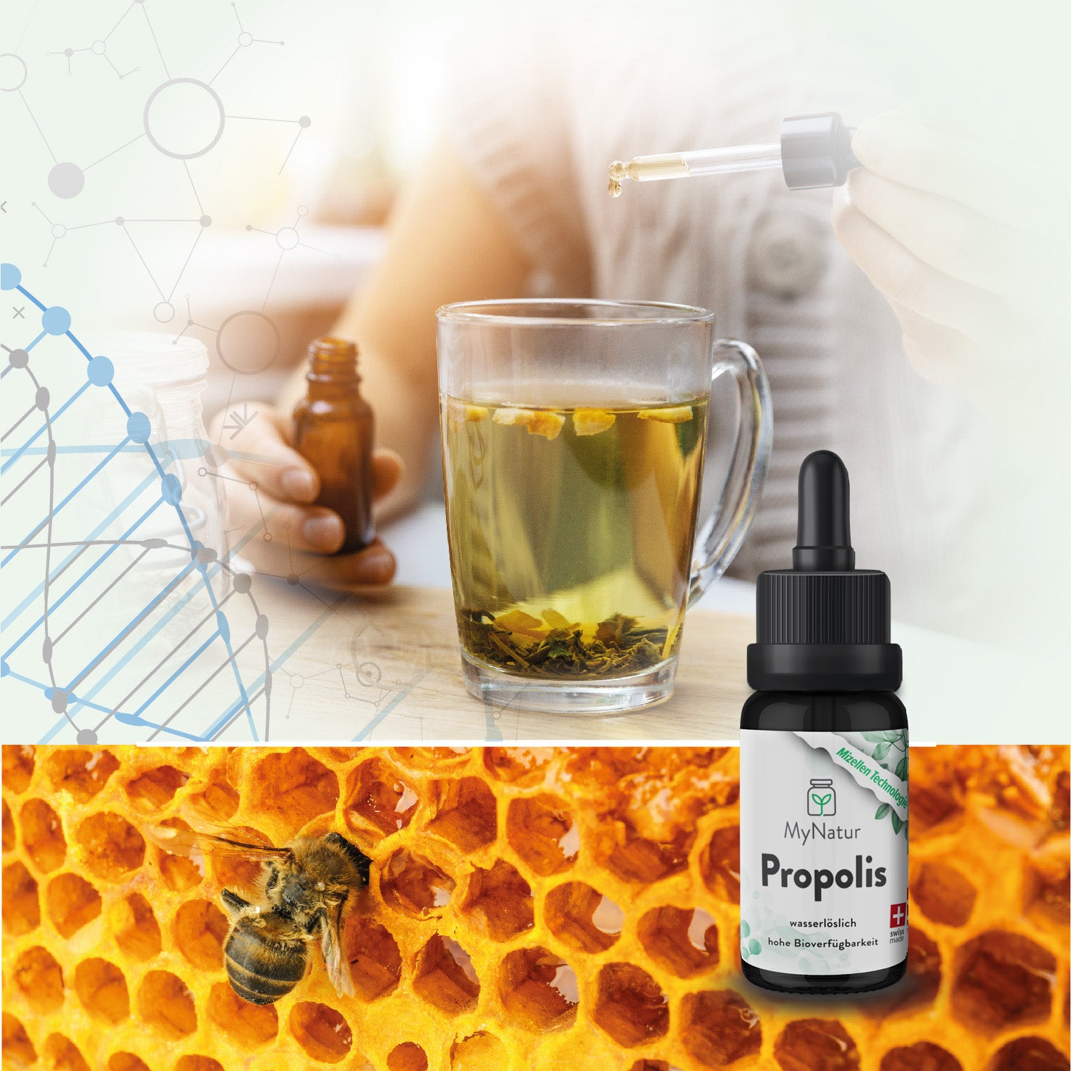 MyNatur Propolis Stimmung, einen Tee mit Propolis trinken