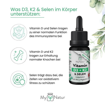 MyNatur Vitamin D3 K2