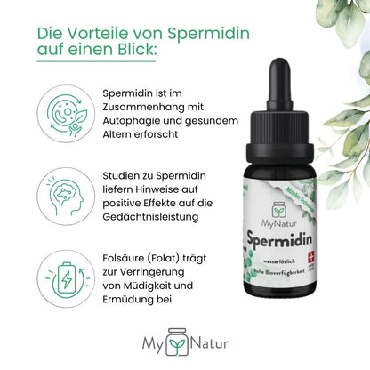 Spermidin Tropfen Vorteilsbundle 3x10 ml