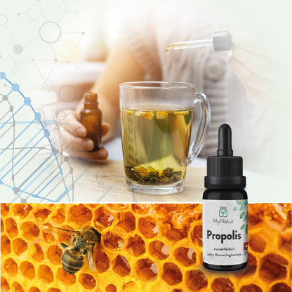 Propolis Mizellen MyNatur Hohe Bioverfügbarkeit Swiss made